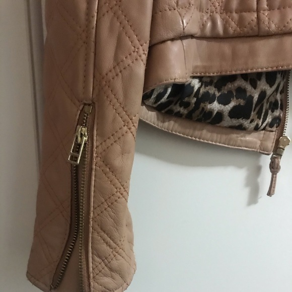 ZARA Basic 100% lambskin jacket - Picture 4 of 7